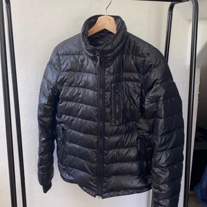 J Crew Black Down Puffer Jacket